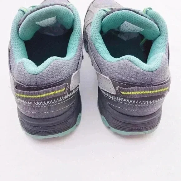 SAUCONY ESCAPE TR  Run Trail Running Hiking Shoes Gray Teal Womens Sz 9.5 - Picture 6 of 8